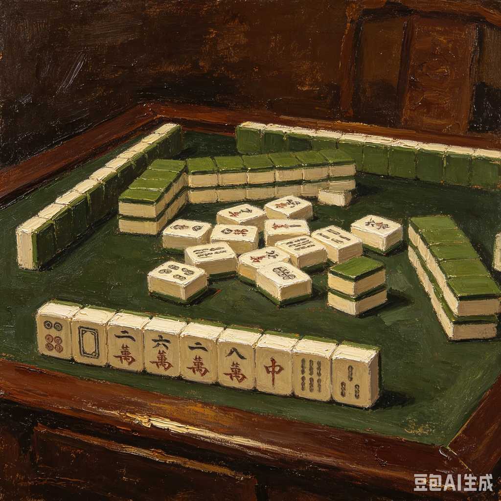 resin mahjong tiles