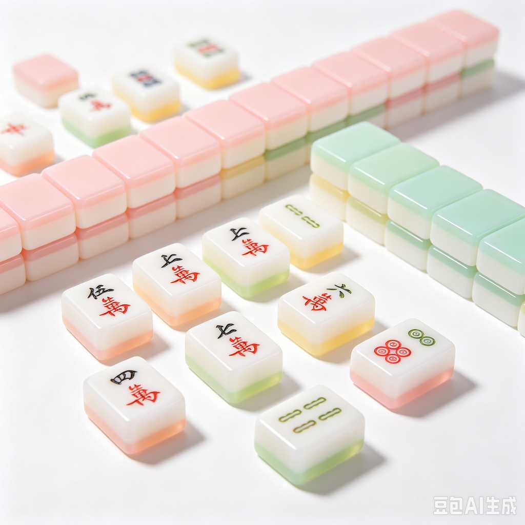 deep engrave mahjong tiles